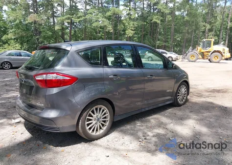 2013 Ford C-Max Hybrid Se from USA, damaged, VIN 1FADP5AU9DL534796